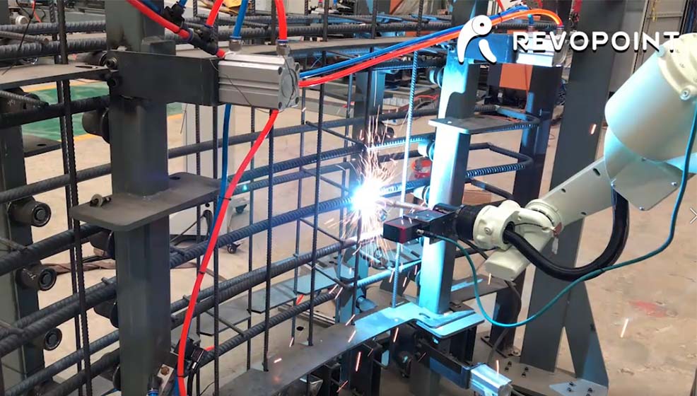 3D Vision Automatic Welding Solution for Steel Bars